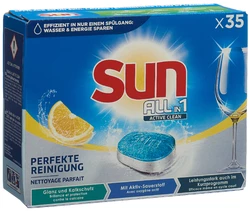 SUN All-in-1 Active Clean Tabs Lemon