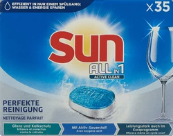 SUN All-in-1 Active Clean Tabs Regular