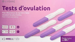 LIVSANE Tests d'ovulation