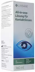 LIVSANE All-in-one-Lösung für Kontaktlinsen