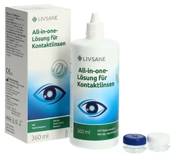 LIVSANE All-in-one-Lösung für Kontaktlinsen
