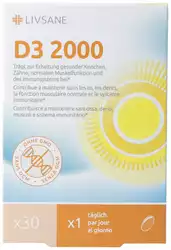 LIVSANE Vitamin D3 2000 Weichkaps