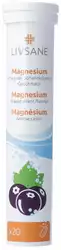 LIVSANE Magnesium Schwarzer Johannisbeeren Geschmack