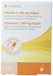 LIVSANE Vitamin C Depot Kapsel 500 mg