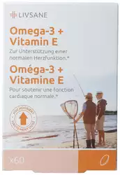 LIVSANE Omega-3 + Vitamin E Kapsel