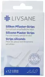 LIVSANE Silikon Pflaster-Strips assortiert