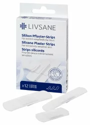 LIVSANE Silikon Pflaster-Strips assortiert