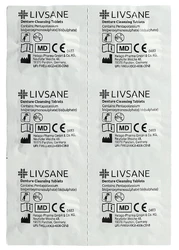 LIVSANE Gebissreinigungstabletten