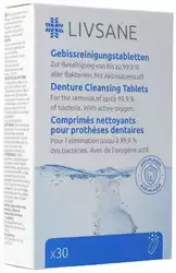 LIVSANE Gebissreinigungstabletten