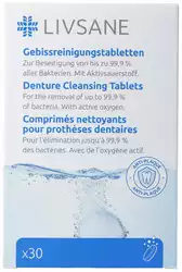 LIVSANE Gebissreinigungstabletten