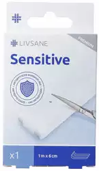 LIVSANE Premium Sensitive Pflaster 1mx6cm