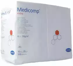 Medicomp Extra 6 fach S30 10x20cm unsteril