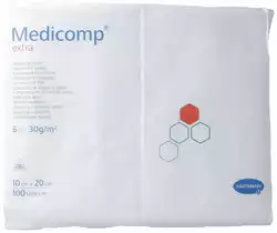 Medicomp Extra 6 fach S30 10x20cm unsteril