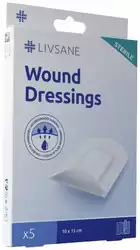 LIVSANE Sterile Wound Dressings 10x15cm