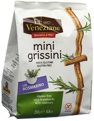 Le Veneziane Mini grissini mit Rosmarin glutenfrei