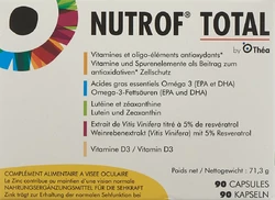 Nutrof Total Vit Spurenelement Omega 3 Kapsel Vitamin D3