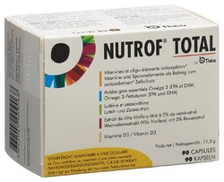 Nutrof Total Vit Spurenelement Omega 3 Kapsel Vitamin D3