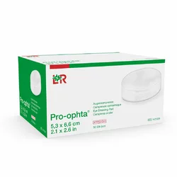 Pro-ophta compresse lmique 5.3x6.6cm stérile