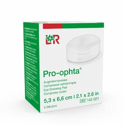 Pro-ophta Augenkompressen 5.3x6.6cm steril
