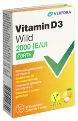 Vitamin D3 Wild Kautablette 2000 IE vegan