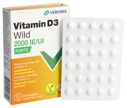 Vitamin D3 Wild Kautablette 2000 IE vegan
