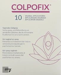 COLPOFIX Vaginales Gelspray mit 10 Applikatoren