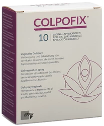 COLPOFIX Vaginales Gelspray mit 10 Applikatoren