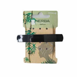 Herba Ecofriendly Barrette 8.5cm schwarz