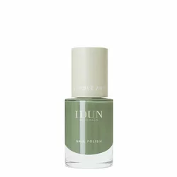 IDUN Minerals Nail Polish Jade Light Khaki Green