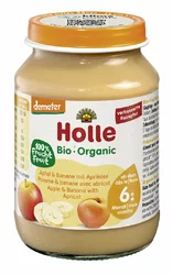 Holle Apfel Banane mit Aprikose