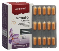 ALPINAMED Safran Gold Kapsel