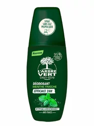 L'ARBRE VERT Deodorant Spray Minze französisch