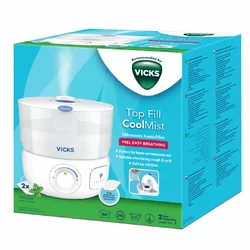 Vicks Kaltluft Ultraschall-Luftbefeuchter VUL585E Obere Befüllung