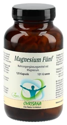 CHRISANA Magnesium fünf Kapsel
