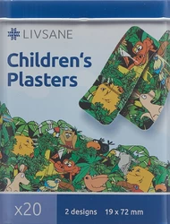 LIVSANE Kinderpflaster Jungle Animals