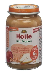 Holle Apfel & Birne mit Hafer