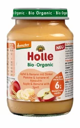 Holle Apfel & Banane mit Dinkel