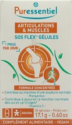 Puressentiel articulations & muscles SOS Flex caps