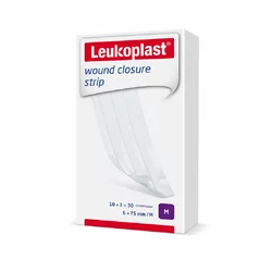 Leukoplast wound closure strip 6x75mm weiss