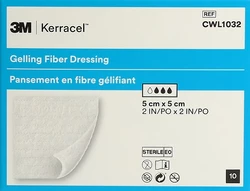 3M Kerracel gel-bildende Wundauflage aus Fasermaterial 5x5cm (n)