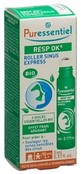 Puressentiel Atemwege Sinus Roll-on mit ätherischen Ölen Bio