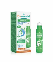 Puressentiel Atemwege Sinus Roll-on mit ätherischen Ölen Bio