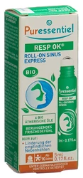 Puressentiel Atemwege Sinus Roll-on mit ätherischen Ölen Bio
