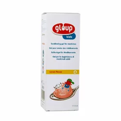 gloup Schluck Gel für Medikamente Kids Zitrone