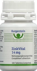 Burgerstein Zinkvital Tablette 14 mg