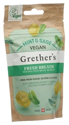Grethers Fresh Breath menthe sauge pastilles vegan