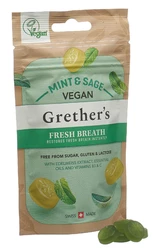 Grethers Fresh Breath Minze Salbei Pastillen vegan