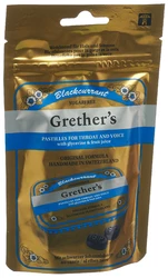 Grethers Blackcurrant Pastillen ohne Zucker