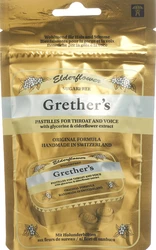 Grethers Elderflower Pastillen ohne Zucker