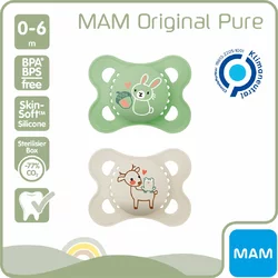 MAM Original Nuggi Pure Silikon 0-6 Monate